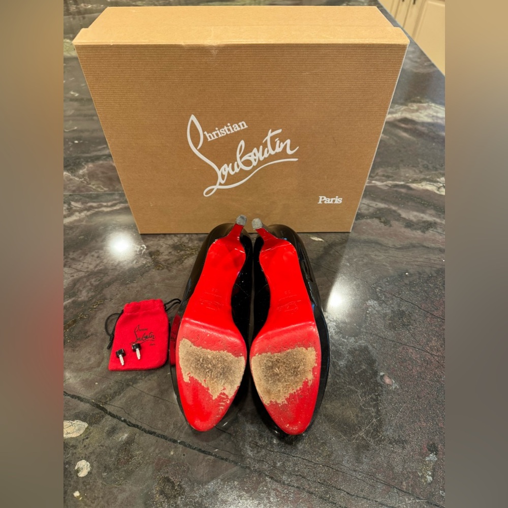 👠CHRISTIAN LOUBOUTIN-Bianca Platform👠 - Picture 8 of 9